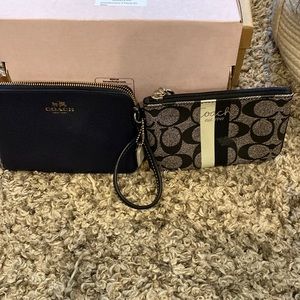 Coach wristlets